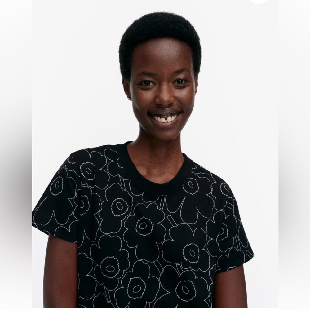 Marimekko Heleys Porto Unikko T Shirt L - Picture 3 of 10